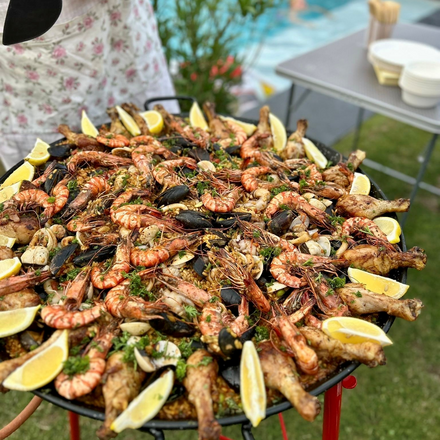 Paella klaargemaakt